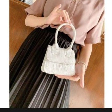 Tas Croco mini / Tas Selelmpang Mini Korea / Tas Selempang Wanita terbaru /Tas Import Terbaru