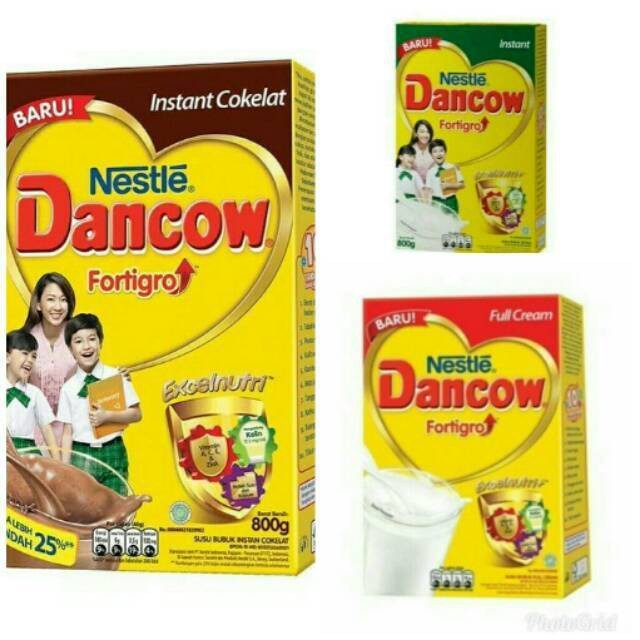 Dancow Fortigo Instant / Coklat / Full Cream 800g | Shopee
