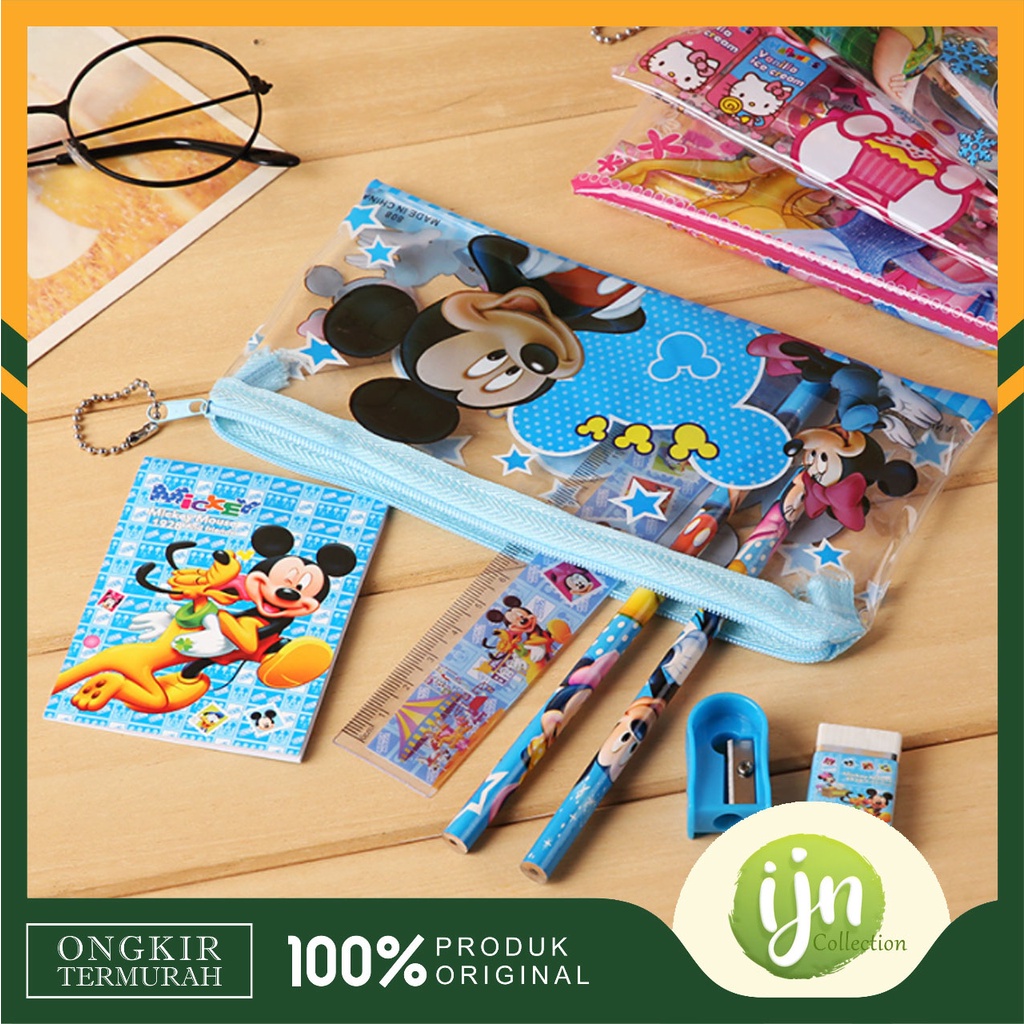 

PAKET ALAT TULIS 7IN1 / STATIONERY SET FANCY / ALAT TULIS SET / STATIONERY SET