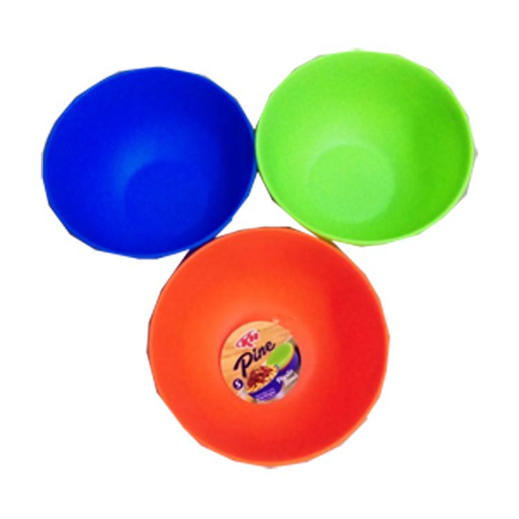 kh pine mangkok plastik bulat