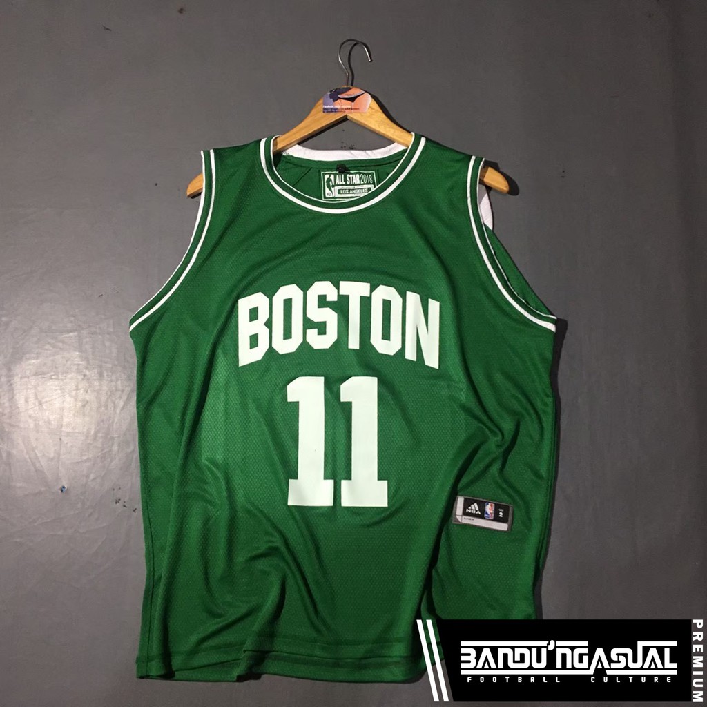 SLEEVESS JERSEY NBA BOSTON "IRVING NO 11" (GREEN)