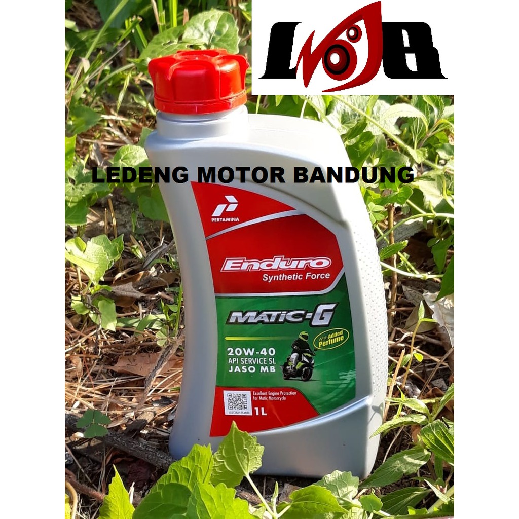 Enduro Matic-G Pertamina 1L 20w40 Oli Motor Matik Nmax Spin Skywave