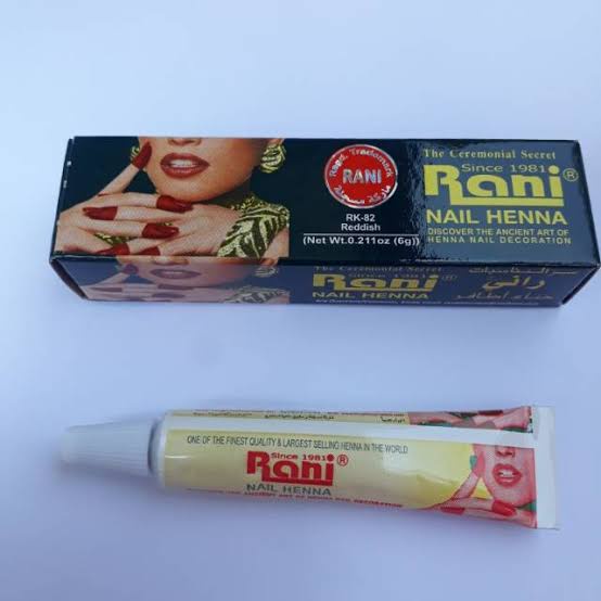 Pacar kuku RANI//Natural henna 12 pcs