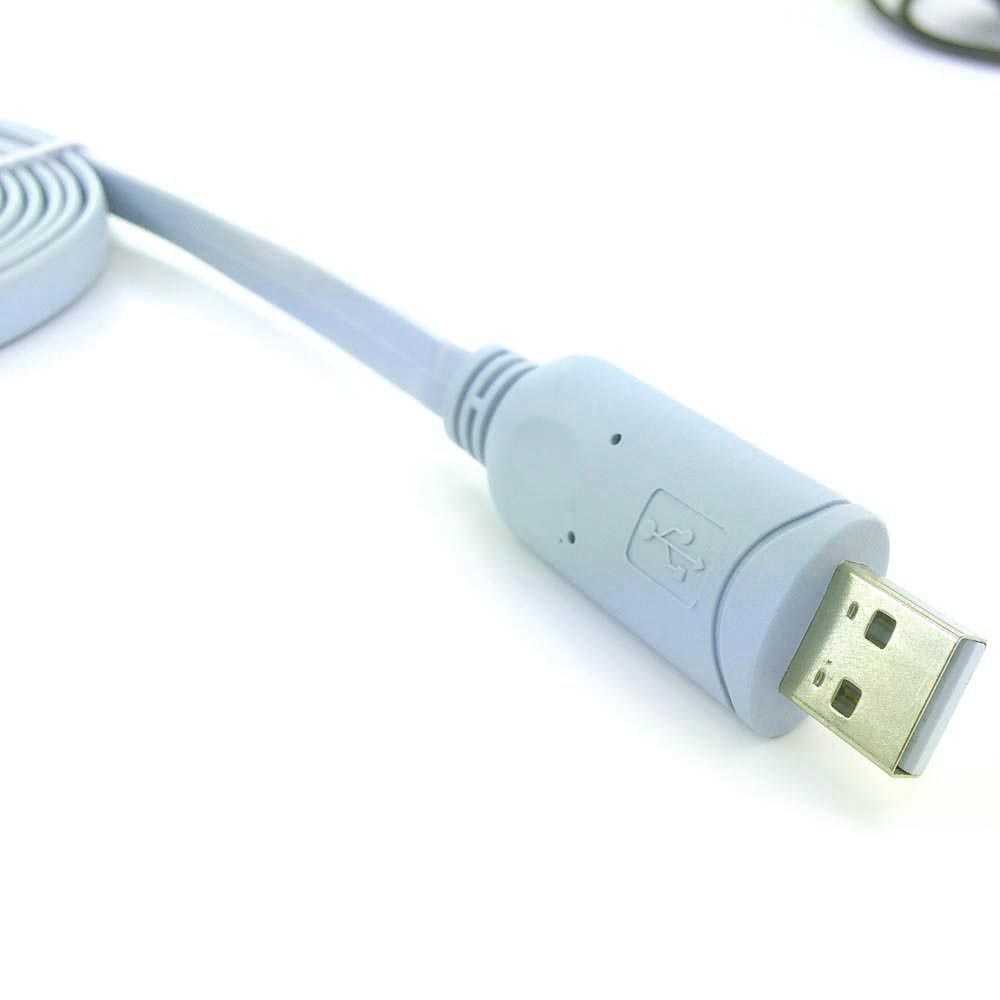 (100% BARANG ORI) Prolific Console Cable USB RS232 to RJ45 Cisco Huawei Router PL2303RA