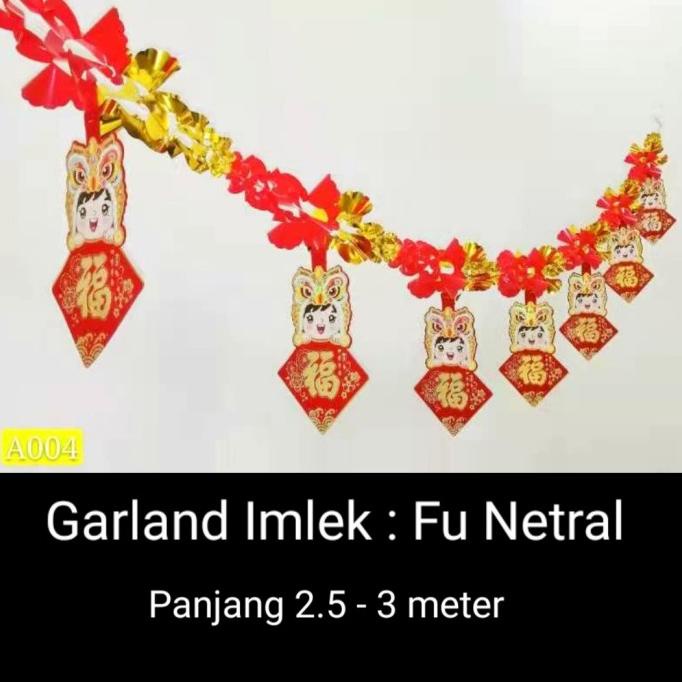 

[BISA COD] Garland Imlek Fu Netral Gambar Anak Imlek Murah Gantungan Sincia Fuk