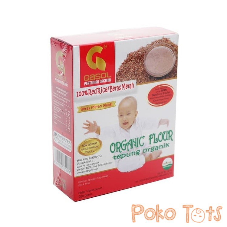 Gasol Organic Baby Food Tepung Makanan Organik untuk MPASI WHS