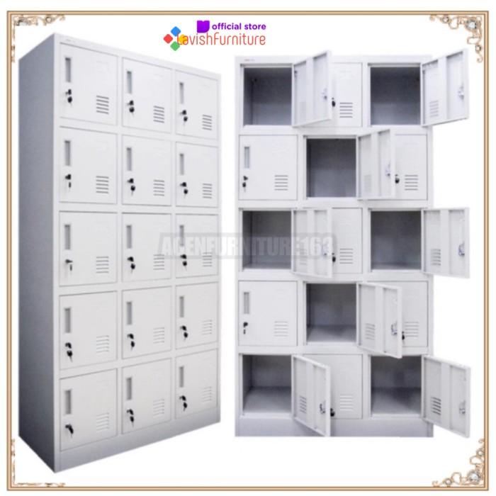 

Cabinet / Loker Lemari 15 Pintu Seri Koln 15 Light Traffic