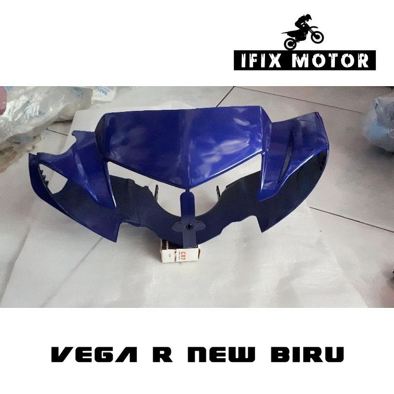 Batok Depan Vega R New Biru - Batok New Vega R Biru