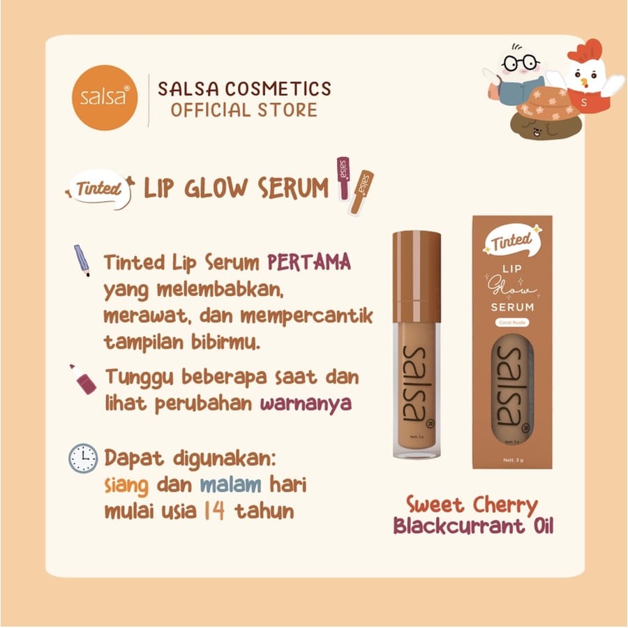 Salsa Lip Glow Serum | Lip Serum