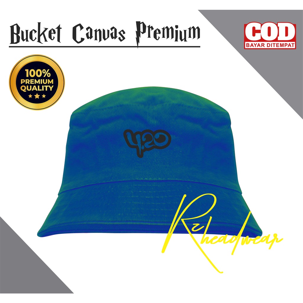 Topi Buket Bucket Hat Pria Wanita Distro Original 4:20 Terbaru Sablon Dtf Premium Sablon 1 Sisi