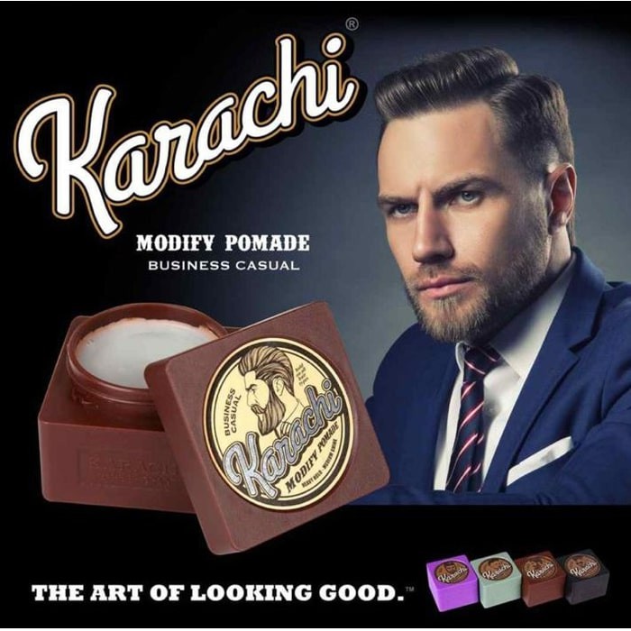 Karachi Hair Pomade Water Based 70gr - Modify Pomade BPOM Original Pomed Warna Rambut TERLARISS 