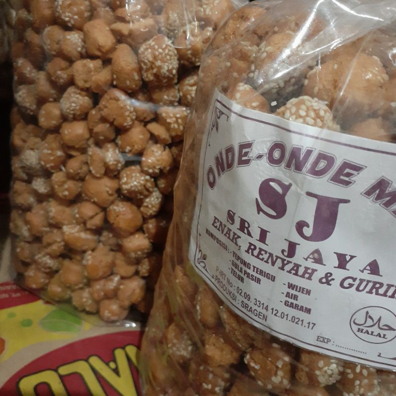 

2,5kg Onde Onde kering wijen