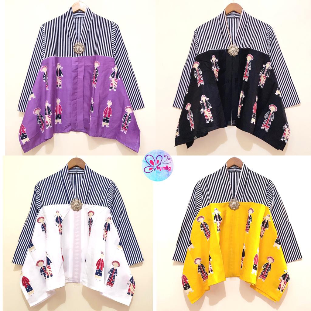 Kartini Budhoyo batik kerja wanita modern/atasan batik wanita modern kerja/Blouse batik atasan batik
