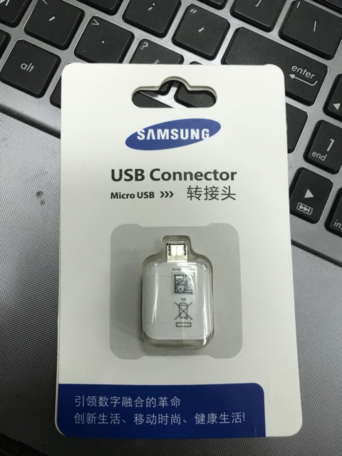 Converter Samsung Usb OTG Type Micro Original Connector OTG Kit Mikro