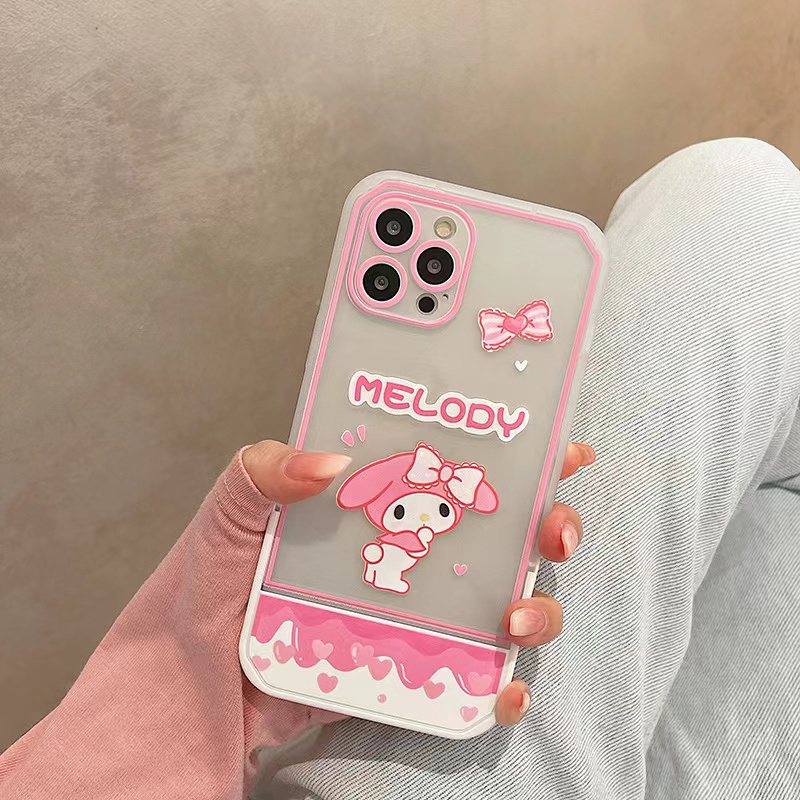 Casing Soft Case TPU Transparan Untuk IPhone 13 12 11 Pro X XR XS Max SE 2020 6 6S 7 8 Plus