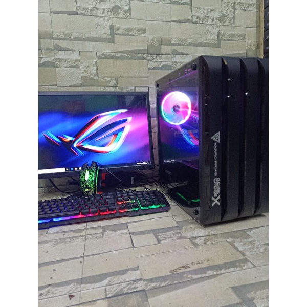 Pc gaming Core i7 2600 Ram 8 gb Vga 2 gb LED 19&quot;