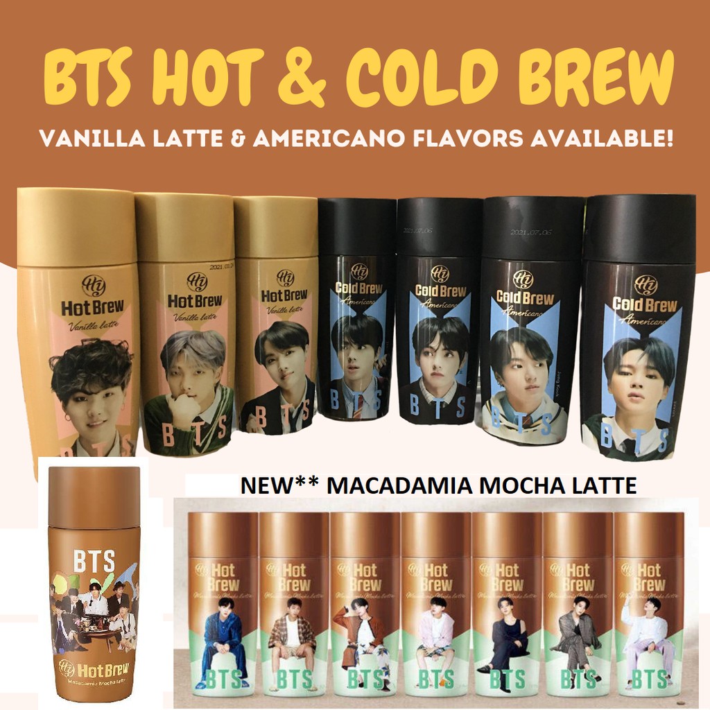 Kopi BTS by Babinski / Coffee / Cold Brew BTS / Hot Brew Hy / Macadamia Mocha Latte Limited Edition