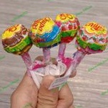 

Chupa Chups permen lollipop ( ada 4 rasa )