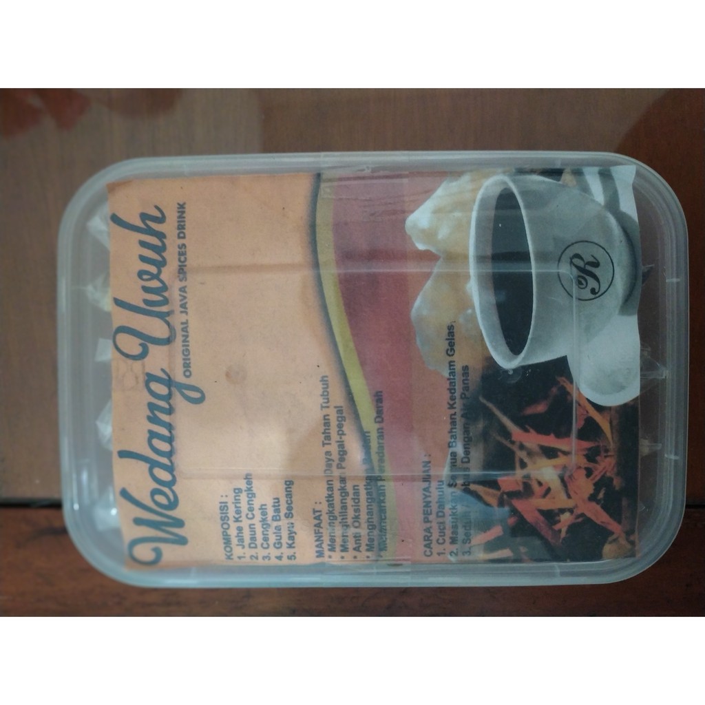 

Wedang uwuh komplit