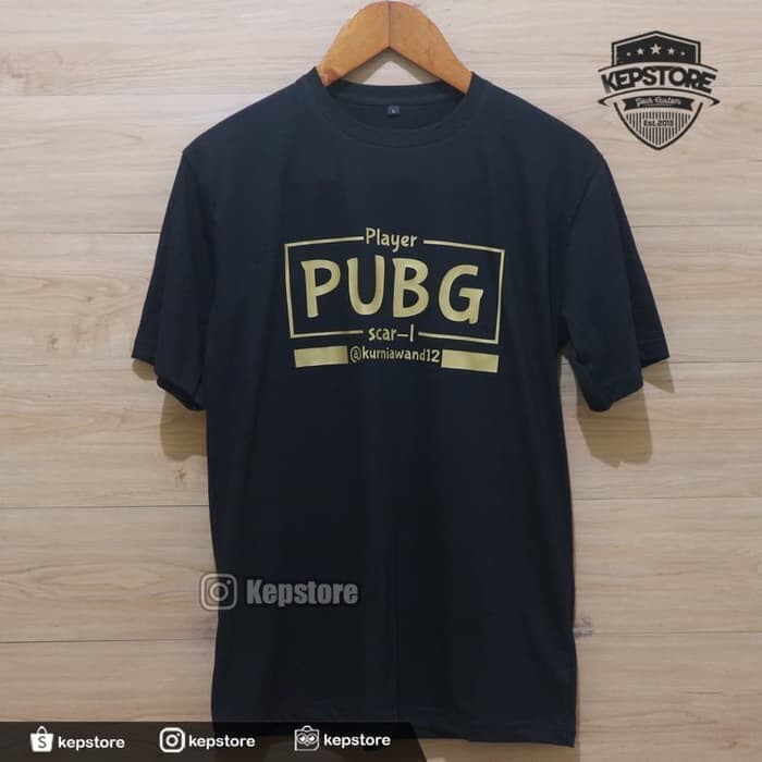 KAOS PLAYER PUBG NICKNAME TSHIRT BATTLEGROUNDS