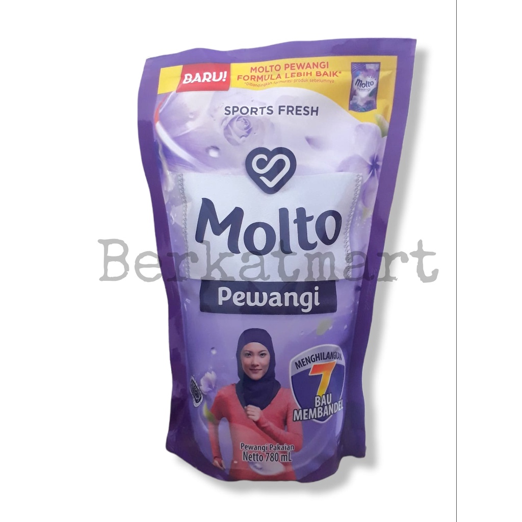 Molto Pelembut dan Pewangi Pakaian Purple Delight 780ml