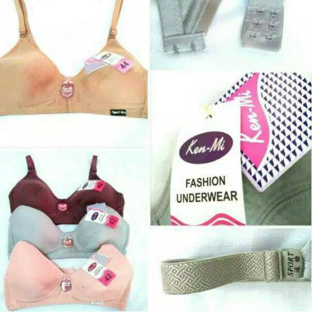 SPORT BRA DEWASA JUMBO HALUS SIZE 44-46