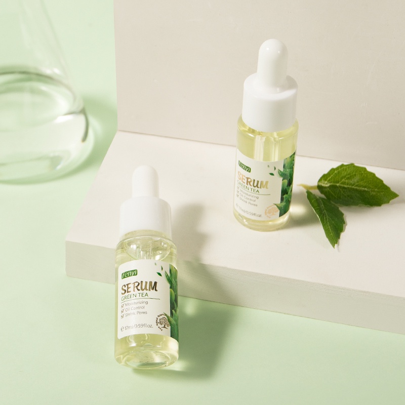 BPOM Fenyi Green Tea Serum Menghilangkan Bekas Jerawat Esensi Wajah 17ml Beli 1 Gratis 1 Hadiah