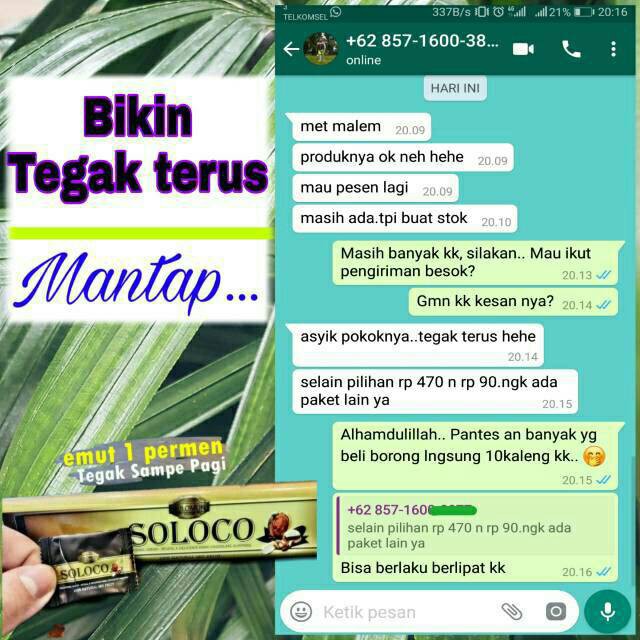 ⭐ HOT PROMO PERMEN SOLOCO. 700% ORIGINAL, OBAT HERBAL PRIA KUAT – SALOCO SOLOCOO   ✱