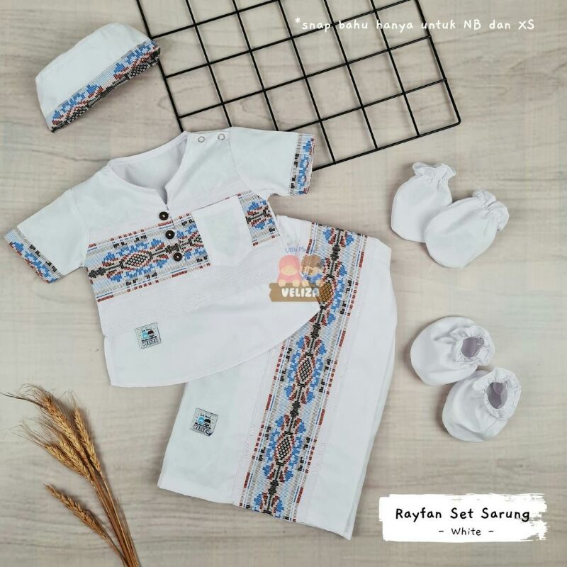 Koko anak/ Set Koko anak / set koko sarung anak / set sarung instant anak / rayfan set koko sarung