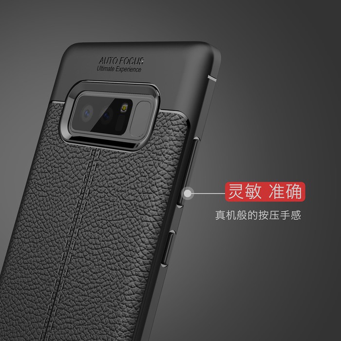 Case Leather Auto Focus Original Samsung Galaxy S8+ S8 Plus Softcase