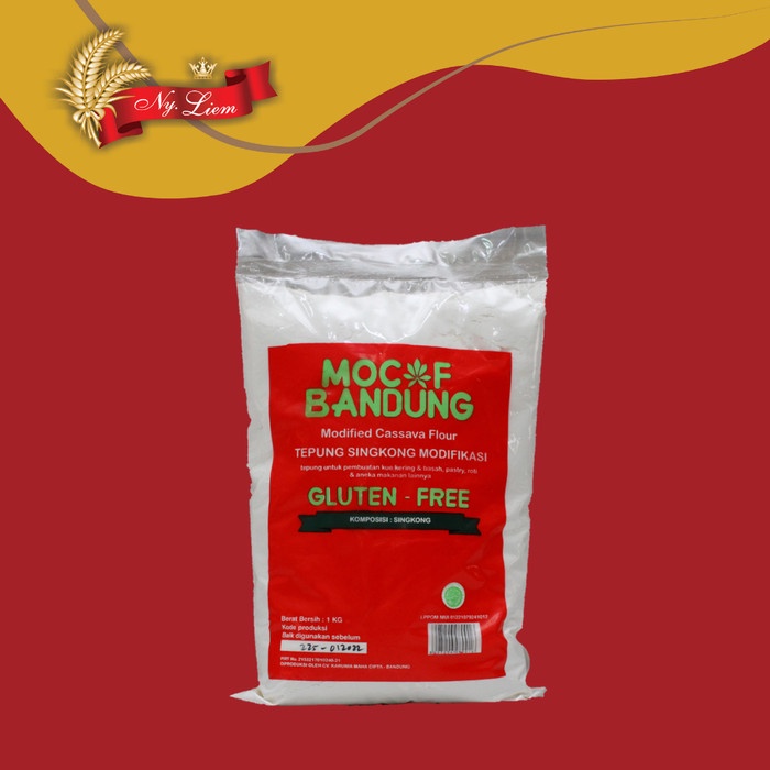 

PROMO [COD] Tepung Singkong Gluten Free MOCAF BANDUNG 1 kg