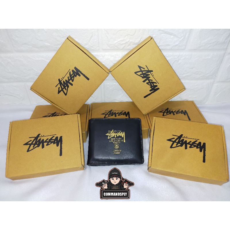 WALLET STUSSY / DOMPET STUSSY EMBOSH