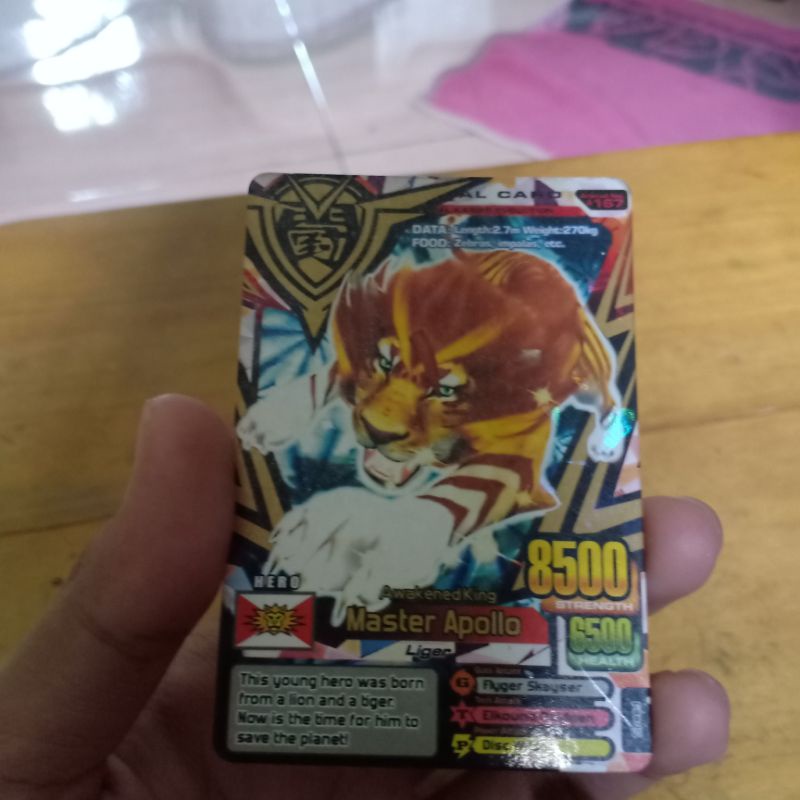 Original Card Animal Kaiser.Master Apollo.