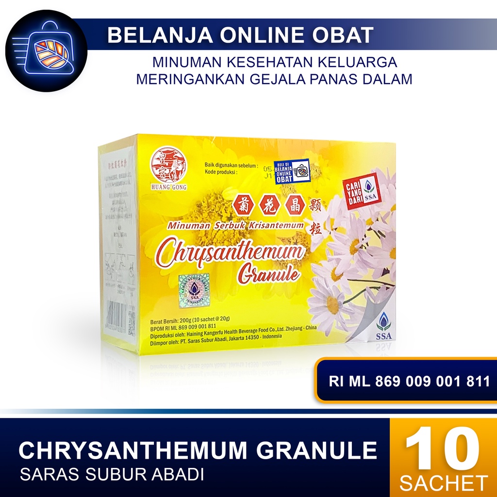 

CHRYSANTHEMUM GRANULE // Minuman Kesehatan