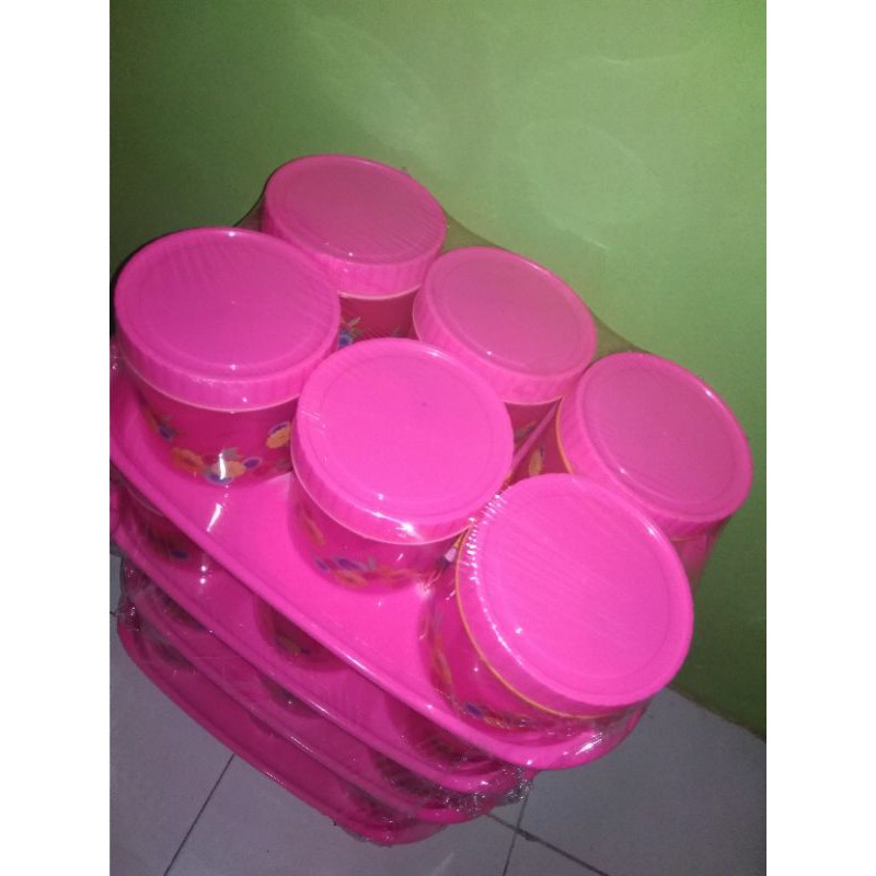 Calista Toples Kue Jumbo 6 + 1 Toples Nampan / TONAM 7IN1