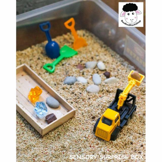 MONTESSORI SENSORY BOX MAINAN SENSORI ANAK