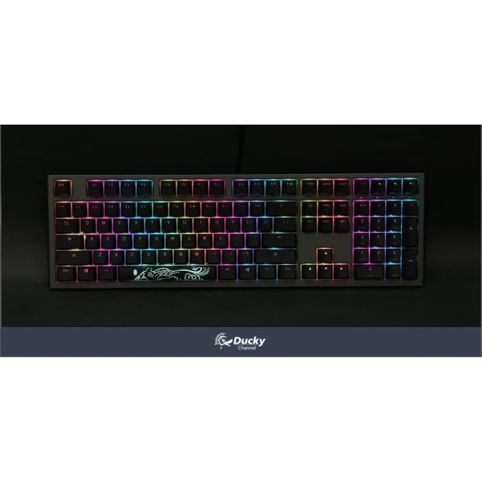 Keyboard Ducky Shine 7 DKSH1808ST-SUSPDAHT1 Silent RED Switch RGB LED