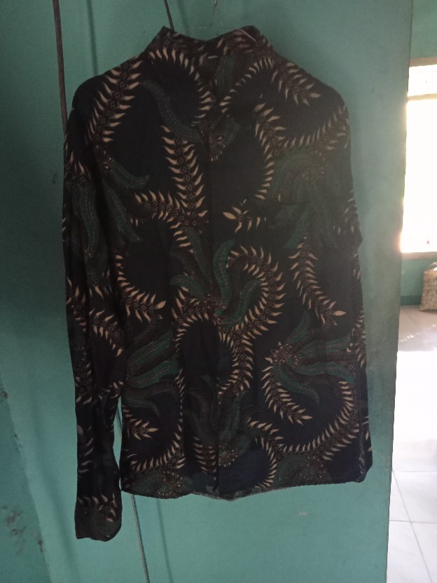 Batik Pria Lengan Panjang Slimfit Best Original