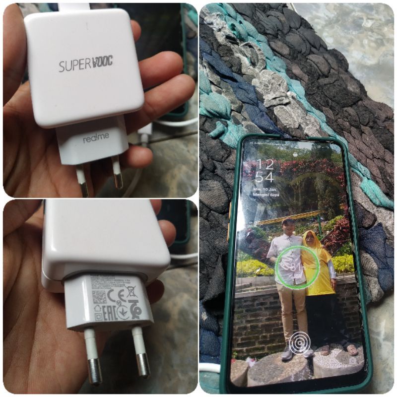 CHARGER ORI REALME XT BIASA XT 2 PRO X3 VOOC AKTIF 5A TYPE C USB ASLI BAWAAN HP