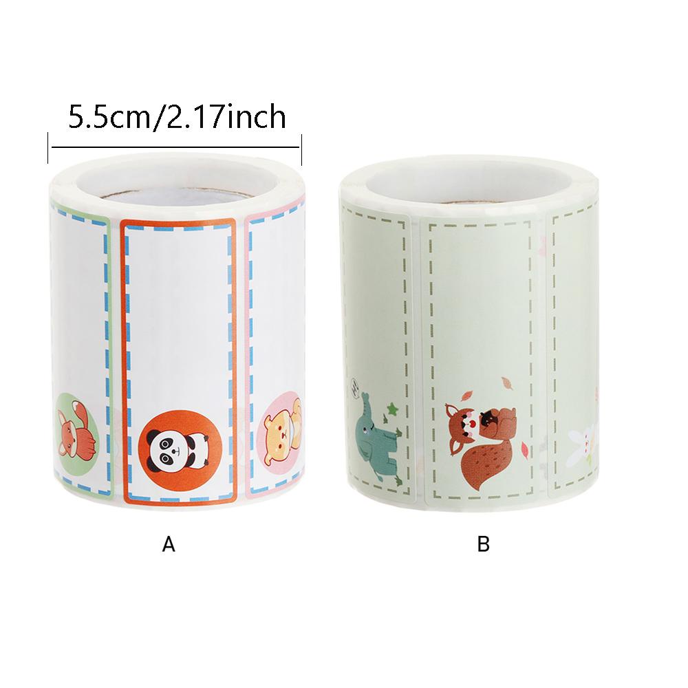 Top Self-Adhesive Stiker Untuk Bisnis Rumah Kartun Perlengkapan Sekolah Alat Tulis Counter Mark Sticker Maker