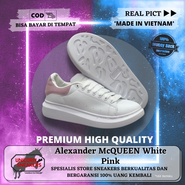 Sepatu Wanita Alexander McQUEEN Sneakers Sneaker Cewek Import Premium Original