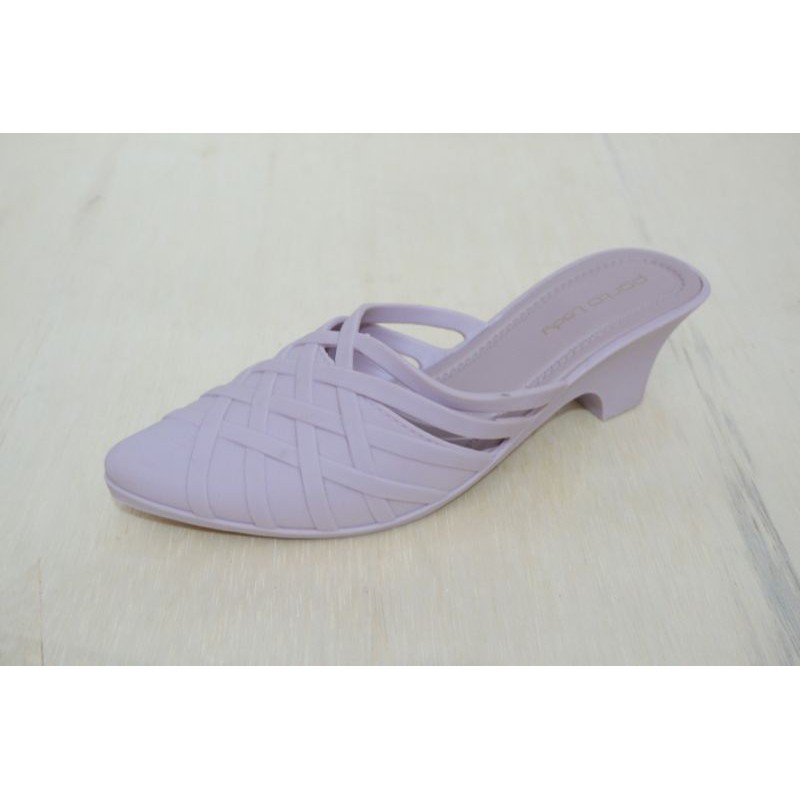 Sandal jelly wedges wanita termurah porto lady weges