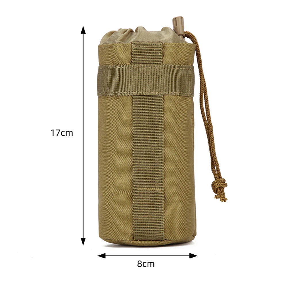 YGRETTE - TAS BOTOL TRAVEL PORTABLE BOTTLE BAG POUCH MILITARY TACTICAL CAMPING HIKING CYCLING