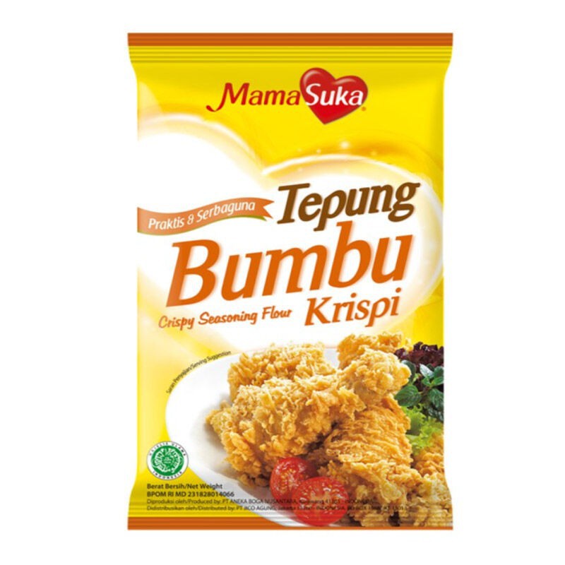 

Mamasuka Tepung bumbu krispi 900gr