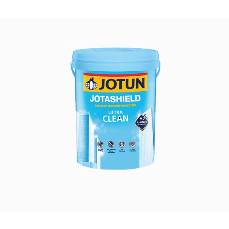 CAT TEMBOK EXT JOTUN JOTASHIELD ULTRA CLEAN CARBON BLACK - 9920 GALON