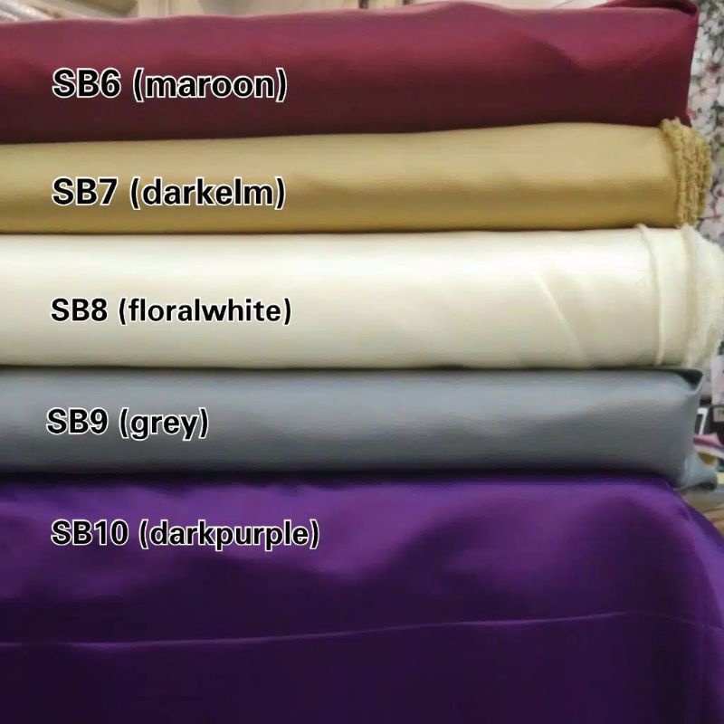 Satin Bridal. Kain Dress. Kain Bascape. Kain Gaun Pengantin. Kain seragaman