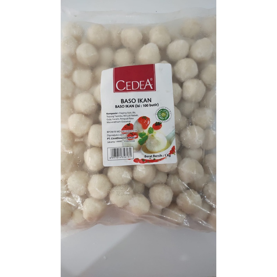 

CEDEA - BAKSO IKAN KECIL TR100 1KG / 1000GR