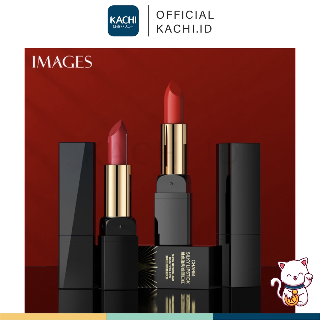 KACHI - IMAGES Lipstick 8 Warna Tahan Lama Anti Air Tidak Pudar IM016