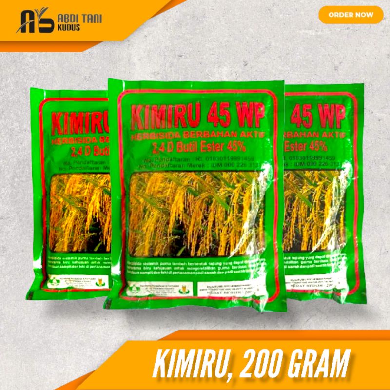 HERBISIDA KIMIRU 45 WP 200 GR