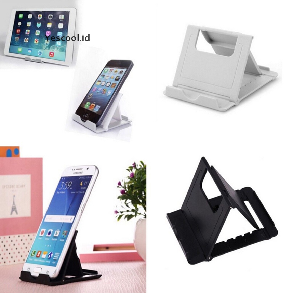 (Yescool) Stand Holder Lipat Portable Universal Untuk iPhone 6 / Samsung